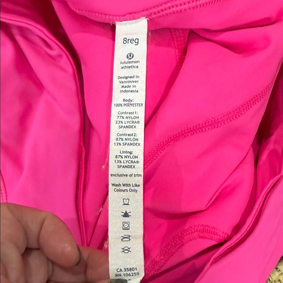 Lululemon Pace Setter Skirt Pinkelicious Tall Barbie Pink - Picture 7 of 8